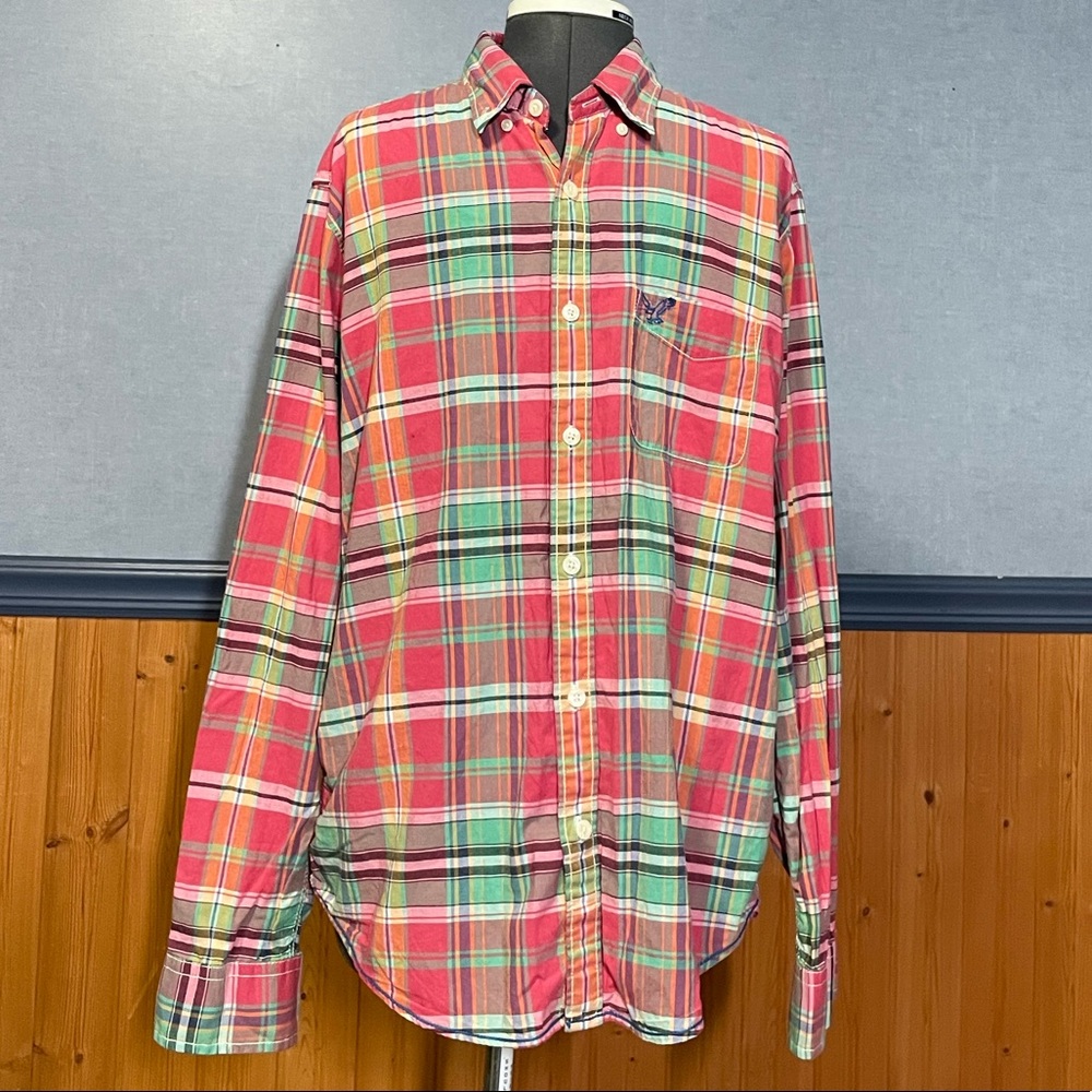 🔥3 for $15 Sale- American Eagle Outfitters plaid shirt